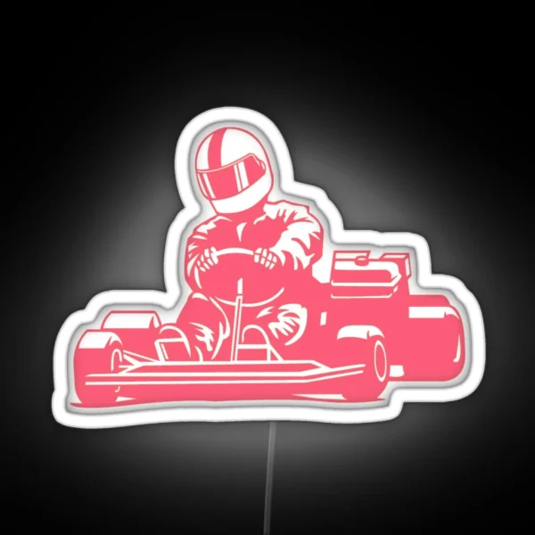 Go Karting RGB Neon Sign