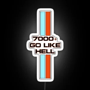 Go Like Hell 7000 RGB Neon Sign