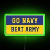 Go Navy Beat Army Led RGB Neon Sign - Image 3