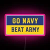 Go Navy Beat Army Led RGB Neon Sign - Image 6