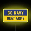 Go Navy Beat Army Led RGB Neon Sign - Image 5