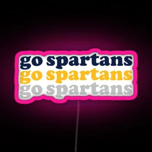 Go Spartans RGB Neon Sign