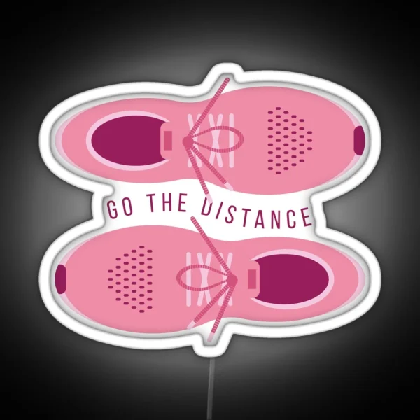 Go The Distance RGB Neon Sign