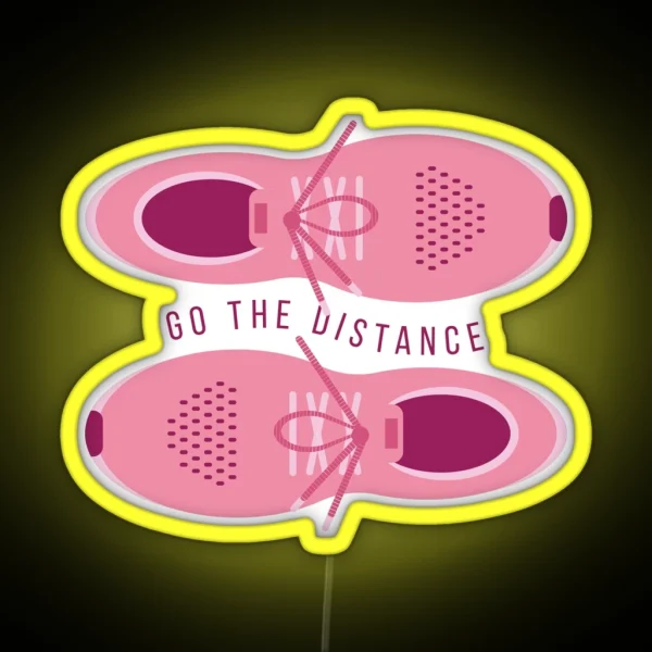 Go The Distance RGB Neon Sign