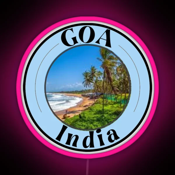 Goa India Gifts And Merchandise RGB Neon Sign