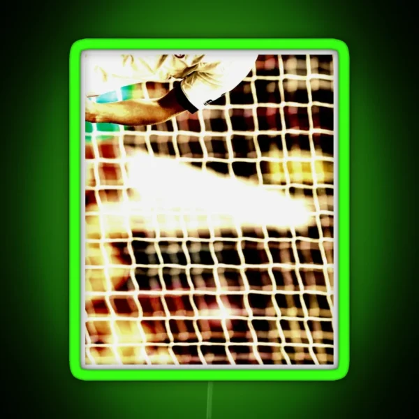 Goal Netting RGB Neon Sign