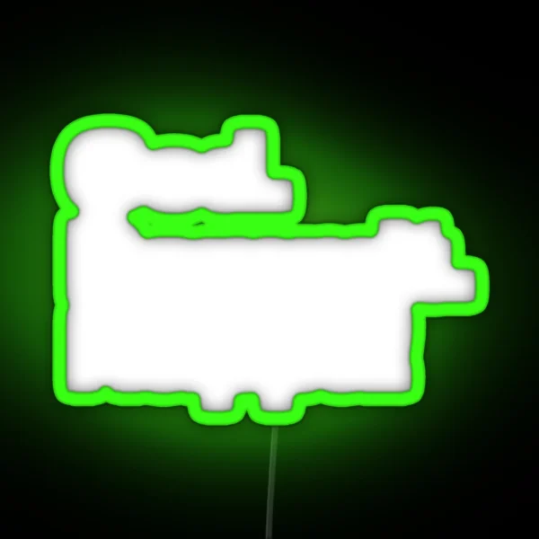 God Dammit Nappa RGB Neon Sign