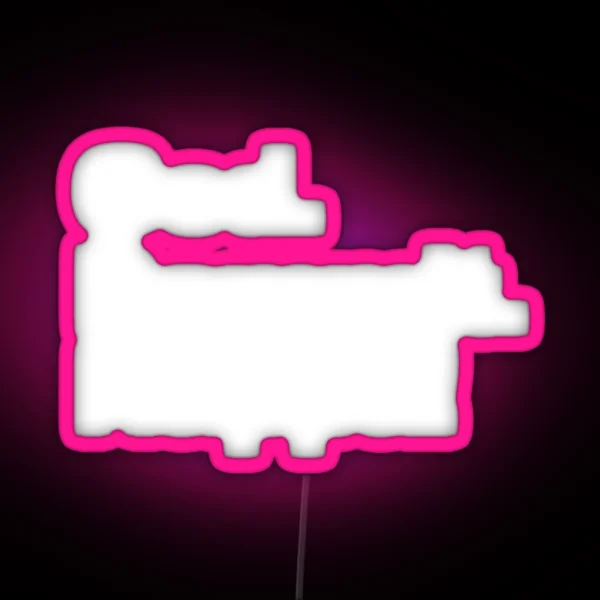 God Dammit Nappa RGB Neon Sign