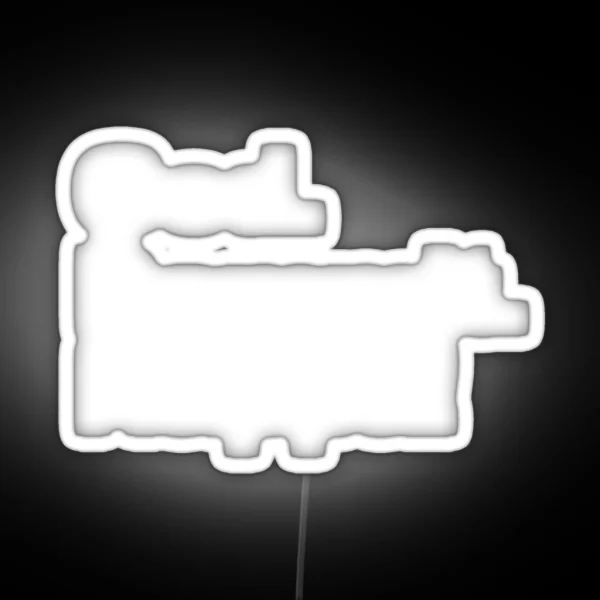 God Dammit Nappa RGB Neon Sign