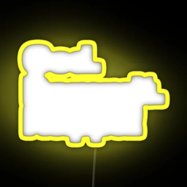 God Dammit Nappa RGB Neon Sign