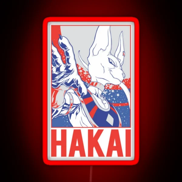God Of Destruction Hakai Destruction RGB Neon Sign