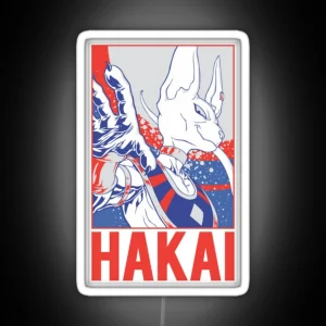 God Of Destruction Hakai Destruction RGB Neon Sign