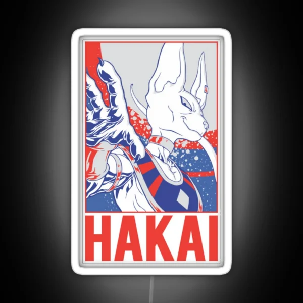 God Of Destruction Hakai Destruction RGB Neon Sign