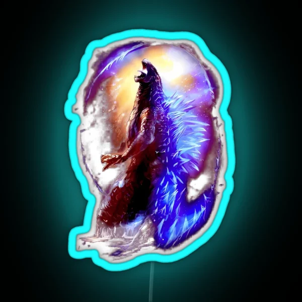 Godzilla RGB Neon Sign