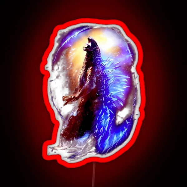 Godzilla RGB Neon Sign