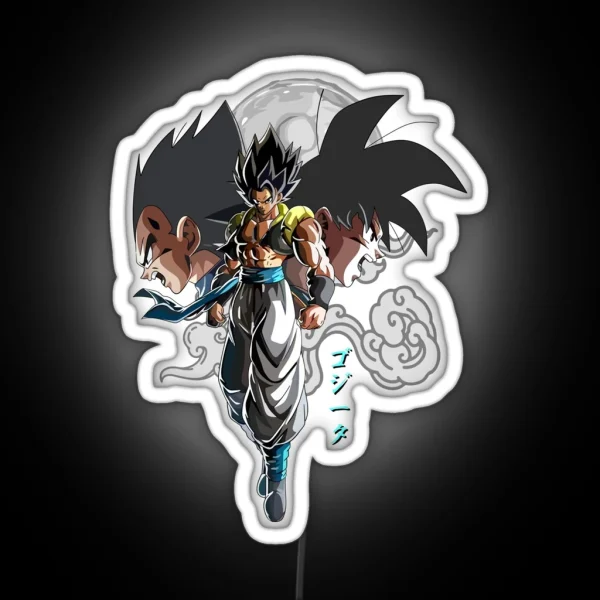 Gogeta Fusion Reborn RGB Neon Sign