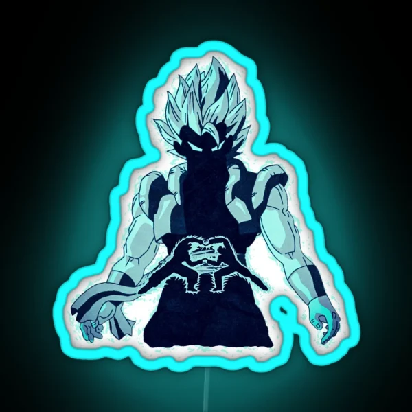 Gogeta Fusion Reborn Variant 3 Vol 2 RGB Neon Sign