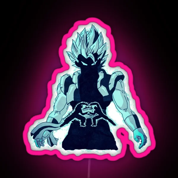 Gogeta Fusion Reborn Variant 3 Vol 2 RGB Neon Sign