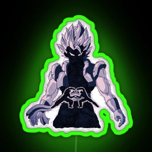 Gogeta Fusion Reborn Variant 5 Vol 2 RGB Neon Sign