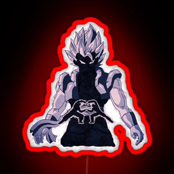 Gogeta Fusion Reborn Variant 5 Vol 2 RGB Neon Sign