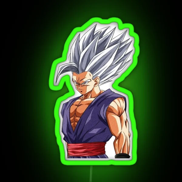 Gohan Beast Form RGB Neon Sign