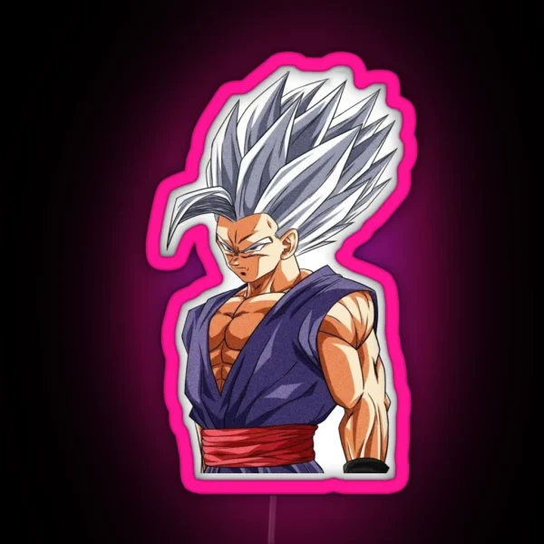 Gohan Beast Form RGB Neon Sign