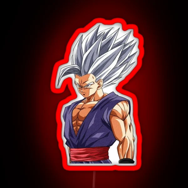 Gohan Beast Form RGB Neon Sign