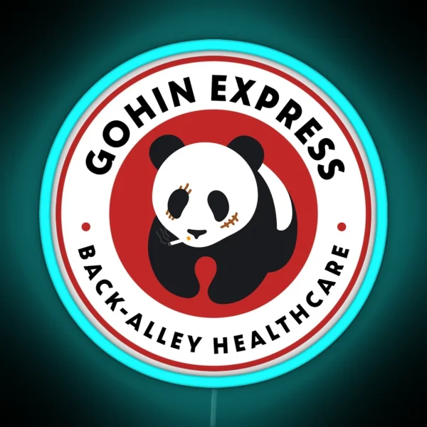 Gohin Express Logo RGB Neon Sign
