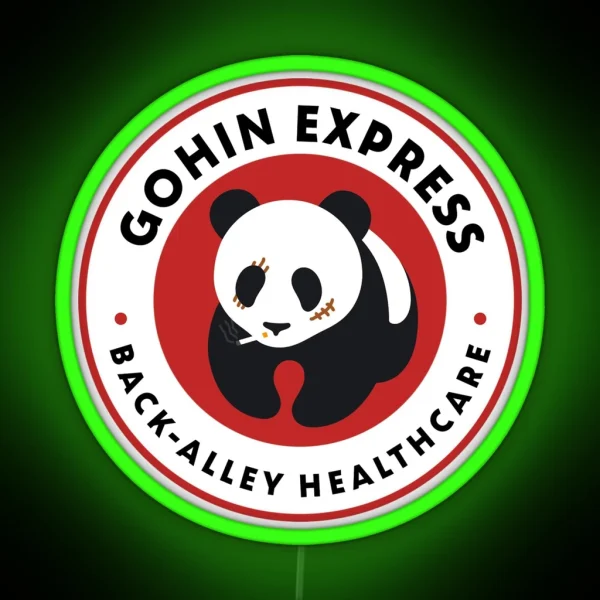 Gohin Express Logo RGB Neon Sign