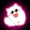 Gojo Cat Heart Vers RGB Neon Sign - Image 6