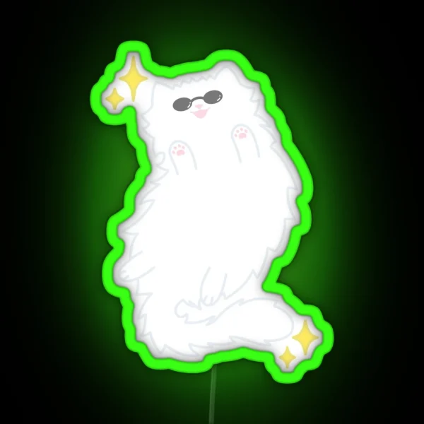 Gojo Cat Led Mugs And More RGB Neon Sign