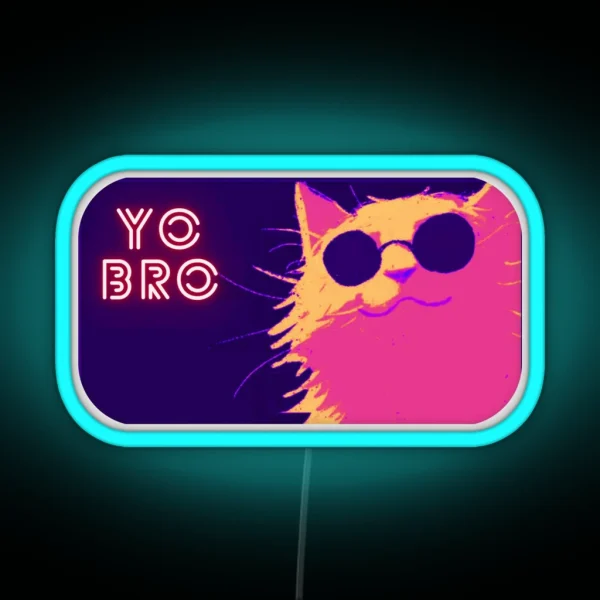 Gojo Cat RGB Neon Sign