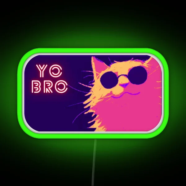 Gojo Cat RGB Neon Sign