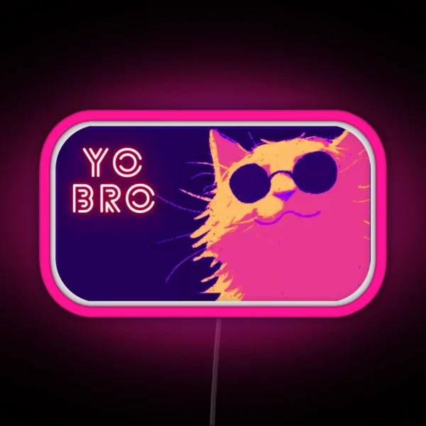Gojo Cat RGB Neon Sign