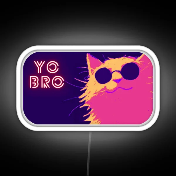 Gojo Cat RGB Neon Sign