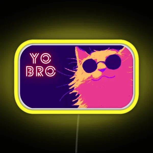 Gojo Cat RGB Neon Sign