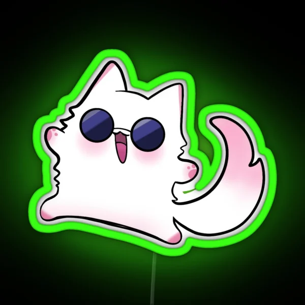 Gojo Cat RGB Neon Sign