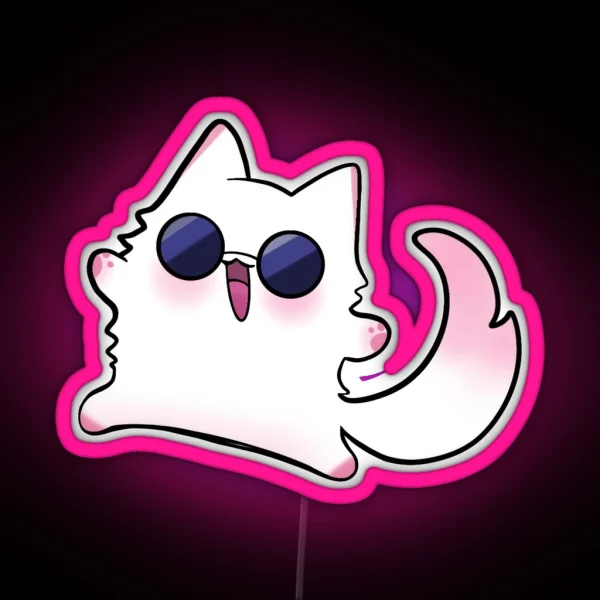 Gojo Cat RGB Neon Sign