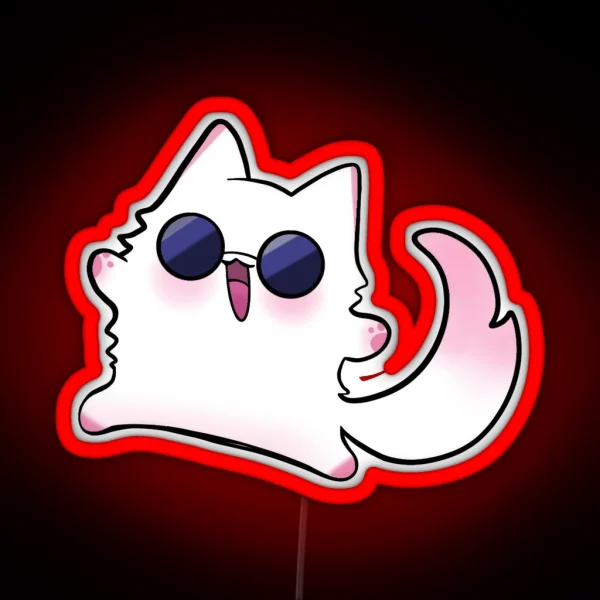 Gojo Cat RGB Neon Sign