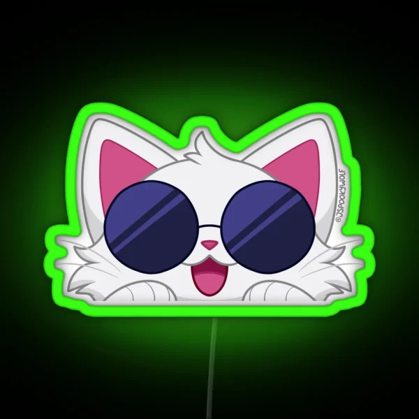 Gojo Cat RGB Neon Sign
