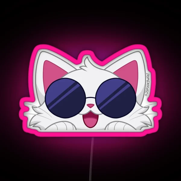Gojo Cat RGB Neon Sign
