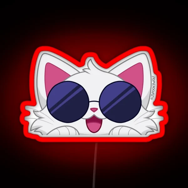 Gojo Cat RGB Neon Sign