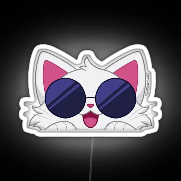 Gojo Cat RGB Neon Sign