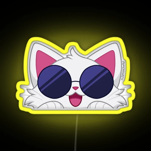 Gojo Cat RGB Neon Sign