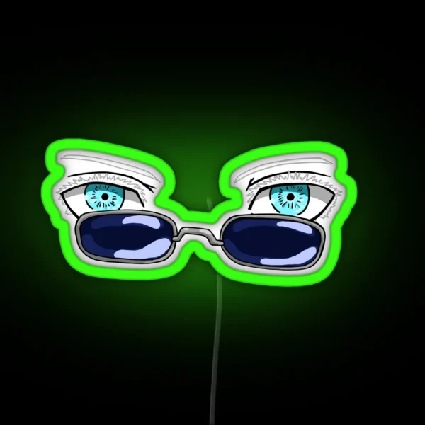 Gojo S Eyes RGB Neon Sign