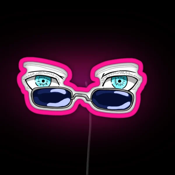 Gojo S Eyes RGB Neon Sign