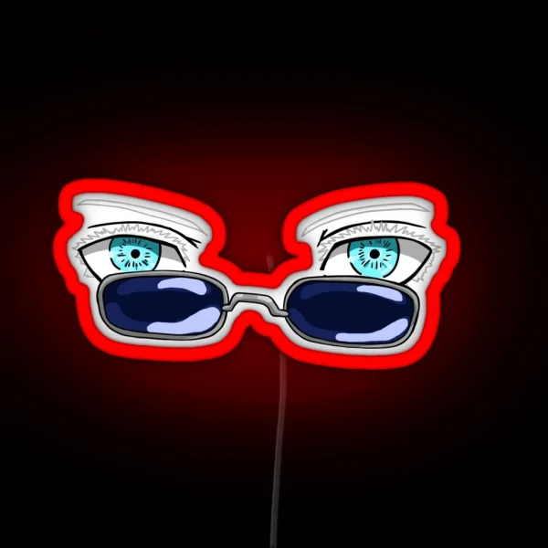 Gojo S Eyes RGB Neon Sign
