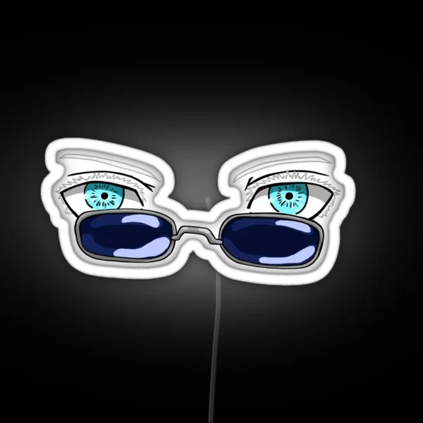 Gojo S Eyes RGB Neon Sign