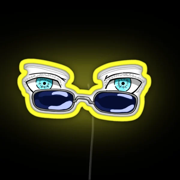 Gojo S Eyes RGB Neon Sign