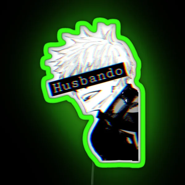 Gojo Satoru Husbando RGB Neon Sign